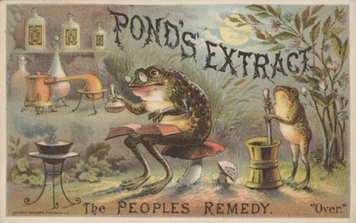 Publicité pour Ponds Extract - American School